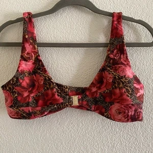 Top Kendall talla grande estampado de leopardo rosa FAE - Imagen 1 de 5