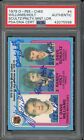 1979 OPC HOCKEY PENALTY LEADERS #4 PSA/DNA AUTHENTIC SIGNED GREAT INSCRIPTIONS!