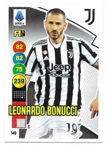 PANINI ADRENALYN XL CALCIATORI 2021-2022 CARD N. 149 BONUCCI (JUVENTUS) - Imagen 1 de 2