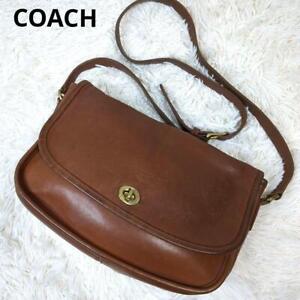Coach Shoulder Bag with Turn Lock: Vintage Designer Accessory