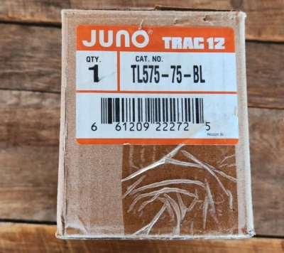 JUNO LIGHTING TL575-75 TRAC 12 MONTAJE TRANSFORMADOR 120VAC a 12VAC 75W NUEVO Caja Foto 1 de 4
