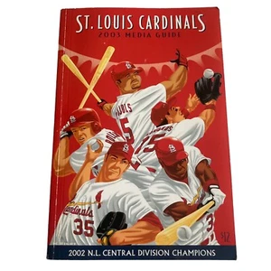 ST LOUIS CARDINALS MLB 2003 N.L. CENTRAL DIVISION CHAMPIONS Baseball Media Guide - Bild 1 von 8