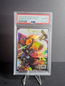 2021 Star Wars Galaxy A Menace Named Maul #81 Refractor PSA 10 Gem Mint 💎🔥 - Picture 1 of 2