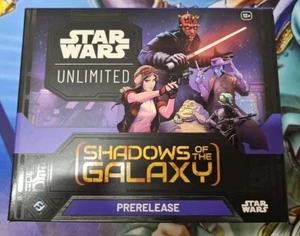 Star Wars Unlimited Shadows of the Galaxy scatola pre-rilascio nuova sigillata - Foto 1 di 2