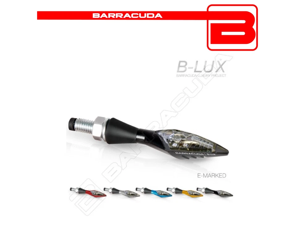 BARRACUDA FRECCE LED X-LED B-LUX OMOLOGATE HARLEY FLHTCUSE Screamin' Eagle Ultra - Immagine 1 di 1