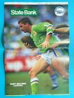 1987 NSW Big League Winfield Magazine & Poster Vol68 No 25 Souths Gary Belcher