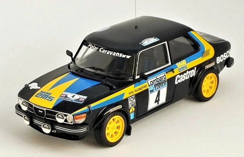 Saab 99 RAC Rally 1976 Blomqvist-Sylvian 1:43 TROFEU DSN26 - Immagine 1 di 1