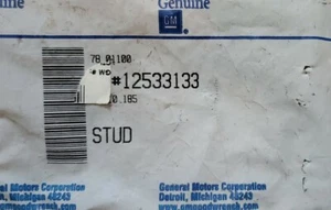 Chevrolet GM OEM 97-00 Venture Door Side Rear View Mirror-Stud 12533133 - Foto 1 di 2