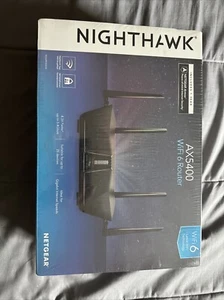 NETGEAR Nighthawk 6Stream Dual-Band WiFi 6 Router (RAX54S) AX5400 Wireless Speed - Picture 1 of 4