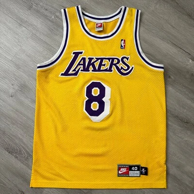 Authentic Kobe Bryant Los Angeles Lakers Jersey 40 Med Nike OG 1998-99 - Image 1 of 4