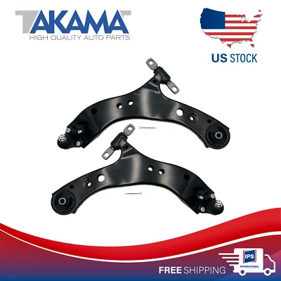 Pair 2 pcs Front Lower Control Arms w/ball joints for TOYOTA SIENNA 2021-2024 - Image 1 of 4