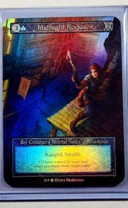 Sorcery Contested Realm Alpha Ordinary Foil Midnight Rogue Art Elvira Shakirova - Picture 1 of 2