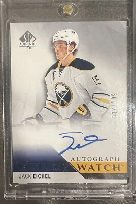 🚨2015 SP #191 Authentic Future Watch Auto Jack Eichel Rookie Card /999 Vegas 🔥 - Image 1 of 2