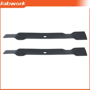 7 Point Star Hole Hardened Steel Gx22151 42" Mulching Blades For John Deere AU - Picture 1 of 7