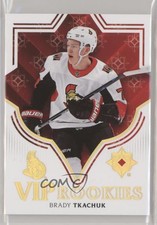 2018 Upper Deck Ultimate Collection VIP Rookies Tier 3 Brady Tkachuk Rookie RC