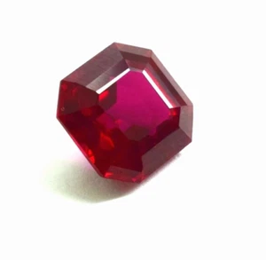 16.75-Carat Natural Blood Red Ruby With Radiant Cut Truly Exquisite Gemstone - Picture 1 of 7