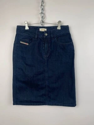 Diesel arika long women's jeans , blue denim skirt y2k size 30 — 第 1/4 张图片