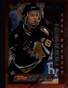 1995-96 Topps Finest Hockey #89 Richard Park B