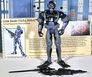 COBRA MORAYElite Underwater Operations - 2002 GI Joe 3.75 Inch 1:18 Scale + Acc - Picture 1 of 7