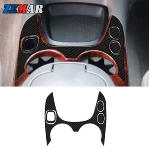 4x Portavasos de Fibra de Carbono Panel Cubierta Borde Para Toyota Tundra Doble Cabina 2004-06 - Imagen 1 de 16