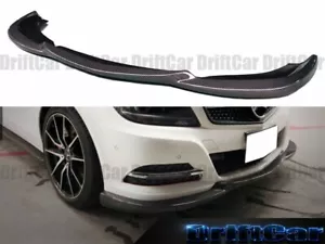 GH TYPE CARBON FIBER FRONT LIP FIT 2012 2013 2014 Benz W204 OE 2/4 DOOR - Imagen 1 de 4