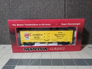 Ho Mantua Classics 41 ' "Carnation Milk" Reefer Union Refrigerator Transit 23237 - Picture 1 of 11