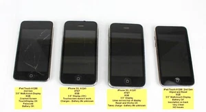 Apple iPod / iPhone - Lotto di 4 ~ Per ricambi o riparazioni - Foto 1 di 2