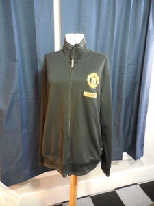 Manchester United Nike Men's Jacket Full Zip Black Size XL - Picture 1 of 8