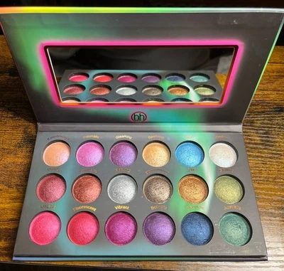 BH Cosmetics Aurora Lights Palette 18 Color Baked Eyeshadows - Image 1 of 4