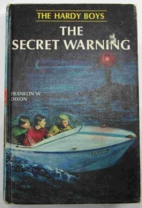 Hardy Boys The Secret Warning Hardcover Book #17 1973 Printing White Multi EPs - Picture 1 of 3