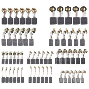 Carbon Brush Replacement Kit for Various Electric Tools 60pcs Assortment - Picture 1 of 8