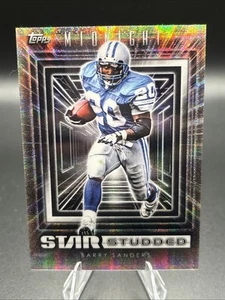 Barry Sanders #SS-29 Star Studded Moonbeam 2024 Topps Midnight Case Hit - Foto 1 di 2