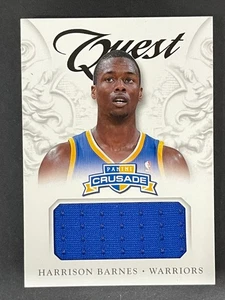 2012-13 Panini Crusade Quest Memorabilia Harrison Barnes #76 - Bild 1 von 2