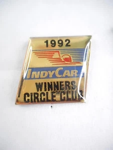 INDY CAR CART RACING HAT PIN LAPEL PIN - 1992 WINNERS CIRCLE CLUB MEMBER 1" - Picture 1 of 2
