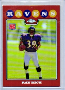 2008 Topps Chrome Copper Refractor #TC187 Ray Rice Ravens /425 RC - Bild 1 von 2