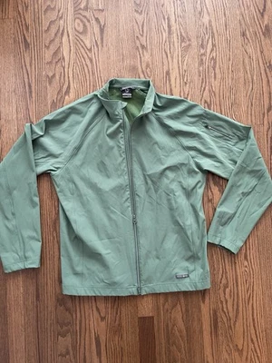 Chaqueta ligera impermeable verde Merrell para mujer al aire libre talla XL Foto 1 de 4