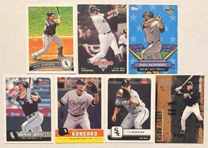 Paul Konerko 7 Card Lot 2005-2011 Topps Fleer Upper Deck - Picture 1 of 2