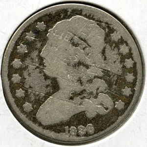 1836 Capped Bust Silver Quarter - P803 - Picture 1 of 2