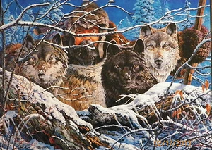 .PUZZLE.ROMPECABEZAS....ANTONISHAK......Los depredadores.....500 piezas. - Imagen 1 de 1