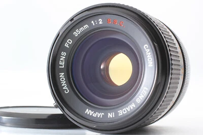 Concave "O" [Exc+5] Canon FD 35mm f/2 S.S.C. SSC MF Wide Angle Lens From JAPAN - Image 1 of 4