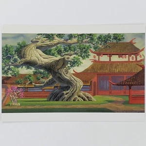 Mulan Postkarte Hintergrund Konzept Kunst von Disney Ric Sluiter Gouache China - Bild 1 von 2