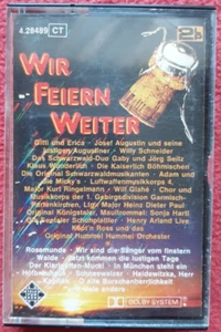 Wir feiern weiter MC Kassette 1979 Klaus Wunderlich / Gitti und Erica uvm - Bild 1 von 4