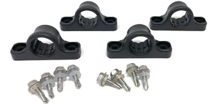 Dolphin Automotive Under Bumper Parking Sensor Mounting Brackets 21mm Set of 4 - Picture 1 of 7