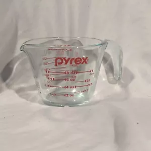 Vintage Style Pyrex  1 CUP/250 ML   #508 MEASURING CUP  OPEN HANDLE - Picture 1 of 3