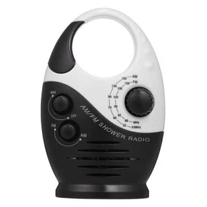 AM/FM Mini Shower Radio Bathroom Waterproof Radio Hanging Music Radio Built-in S - Bild 1 von 6