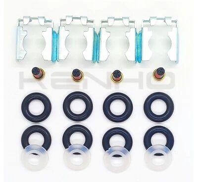 Kit de junta de anillo de reparación de inyector para 00-01 Infiniti G20 2.0L SR20DE se adapta a 166005L700 Foto 1 de 4