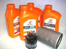 KIT TAGLIANDO OLIO REPSOL SINTETICO 10W-40 + FILTRI HONDA HORNET 600 2003-2006 