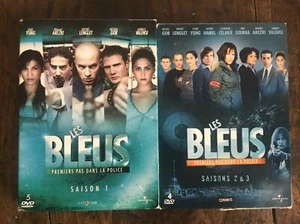 LES BLEUS ... PREMIERS PAS DANS LA POLICE ... L'INTEGRALE ... LOT 2 COFFRETS DVD - Picture 1 of 4