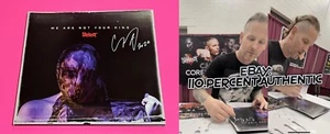 COREY TAYLOR SIGNED SLIPKNOT WE ARE NOT YOUR KIND VINYL LP ALBUM *EXACT PROOF* - Picture 1 of 7