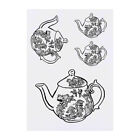 4 x 'Teapot' Temporary Tattoos (TO00001756)
